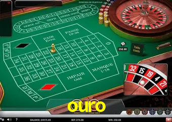 Blackjack Table ouro